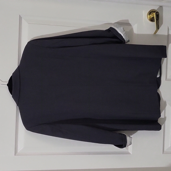 Kensie Lined, Gray Blazer Sz L - Picture 4 of 7